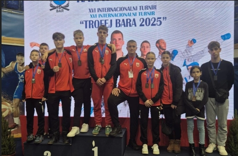 Jedanaest osvojenih medalja na prestižnom Trofeju Bara 2025